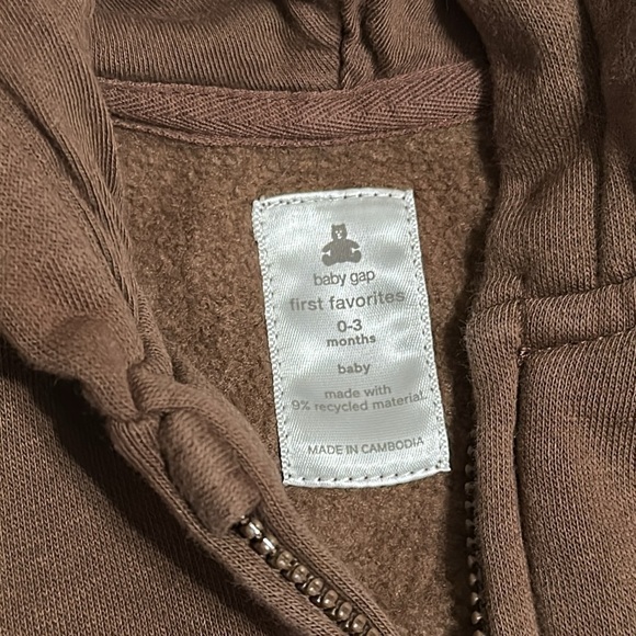 Baby Gap Brown Bear Onesie - Picture 3 of 5